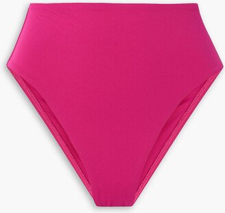 Poppy high-rise bikini briefs