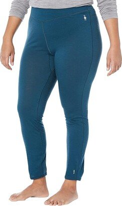 Plus Size Classic All-Season Merino Base Layer Bottoms (Twilight Blue) Women's Clothing