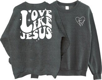 SPYRAMID Love Like Jesus Sweatshirt - Christian Sweater