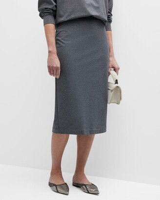 Felpa Jersey Midi Skirt