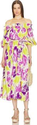 Dagent Ruffle Maxi Dress