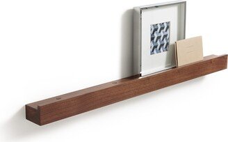 Dagane Walnut Picture Shelf, L100cm