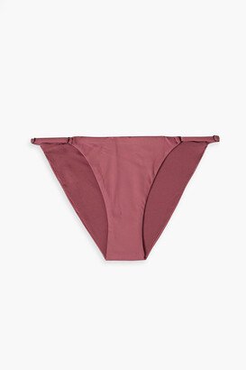 Hannah ribbed low-rise bikini briefs