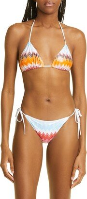 Zigzag Two-Piece Swimsuit