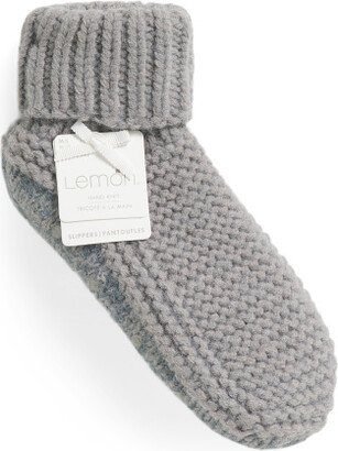 TJMAXX Movie Night Knit Slipper Booties For Women