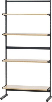 5 Shelf Organization Rack with Storage Adjustable Shelves