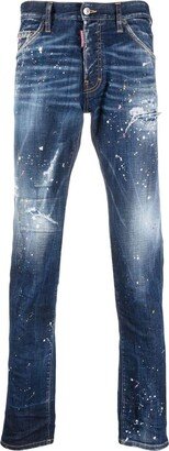 Twimphony paint-splatter jeans