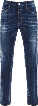 dark easy wash 642 fit jeans-AB