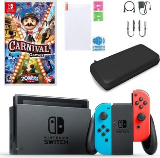 Switch in Neon with Carnival Games & Accessories