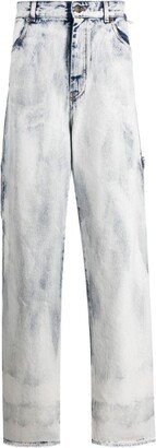 DARKPARK High-Waist Distressed-Effect Jeans