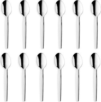 Essentials Quadro 12-Piece Stainless Steel Soup Spoon Set