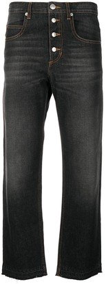 MARANT ÉTOILE Cropped Straight-Leg Jeans-AA