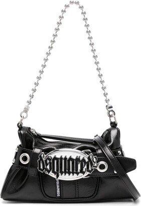 Gothic leather belt bag