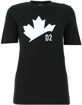 D2Leaf Printed T-Shirt