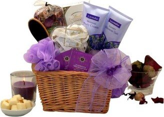 Gbds Lavender Relaxation Spa Gift Basket - spa baskets for women gift