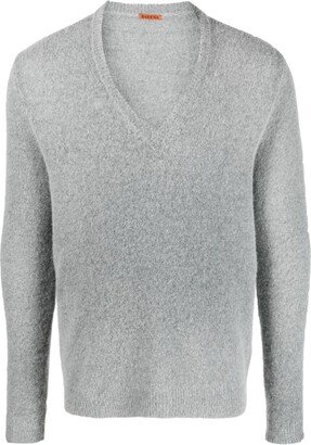 V-neck merino jumper-AB