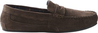 Men's 100% Suede Moccasin Slippers