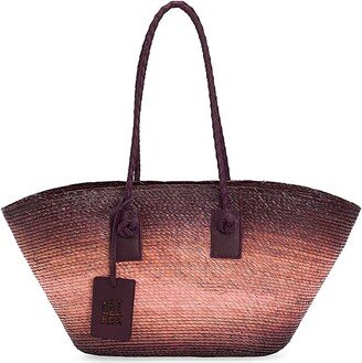 Small Watermill Straw Tote Bag