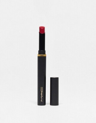 MAC Powder Kiss Velvet Blur Slim Lipstick - Wild Sumac