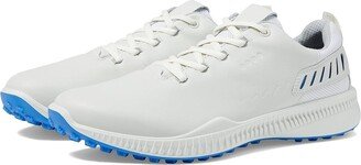 S-Hybrid Hydromax Golf Shoes (White/White/Blue Cow Leather) Men's Shoes