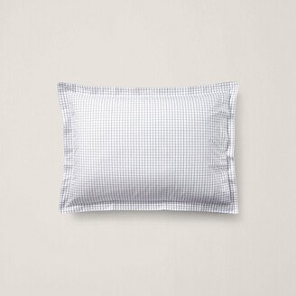 Organic Cotton Tattersall Sham-AA