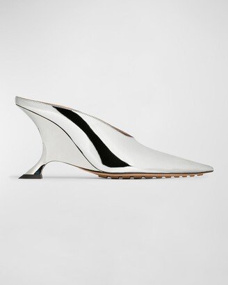 Rocket Reflective Leather Pumps