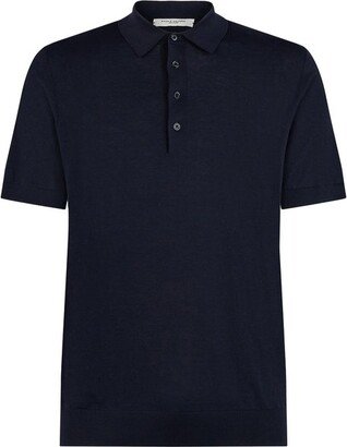 Short-Sleeved Polo Shirt-AG