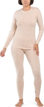 TJMAXX Organic Cotton Floral Pajama Set For Women