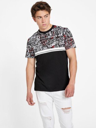 Guess Factory Silas Collage Tee