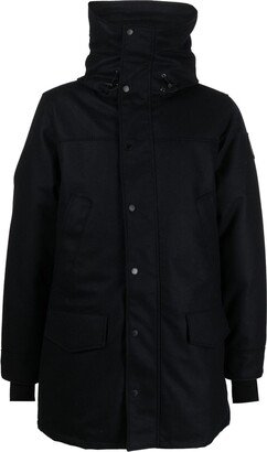 Langford hooded down parka