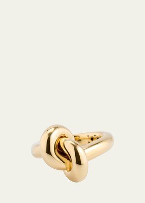 ENGELBERT 18K Yellow Gold Absolutely Loose Knot Ring, Size 52
