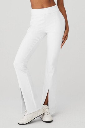 Airbrush High-Waist Flutter Legging in White, Size: 2XS