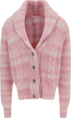 Fortela Lexi Cable-Knit Buttoned Cardigan