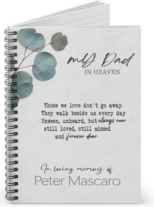 In Loving Memory Of My Dad, Dad Memorial Journal, in Heaven, Father Remembrance Note, Loss Grief Comforting Gift, Bereavement, J3