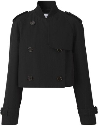 Cropped Trench Coat-AC