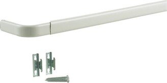 KN511 Curtain Rod, White, 28 in x 48 in