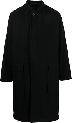 Single-Breasted Tailored Coat-AK