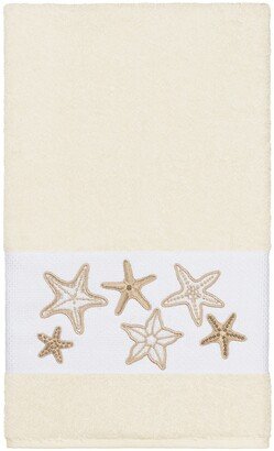 Lydia 3-Piece Embellished Towel - Cream