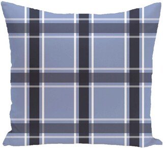 Plaid Geometric 18-inch Decorative Pillow