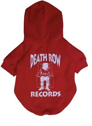 Fresh Pawz Death Row Records Logo Dog Hoodie