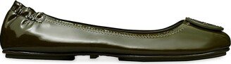 Minnie Metallic Leather Ballet Flats