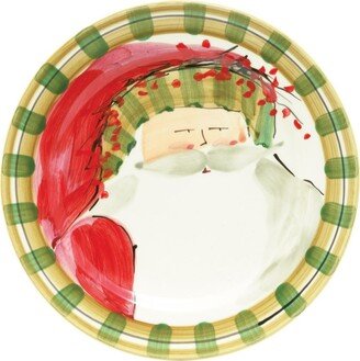 Old St. Nick Stripe Salad Plate