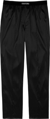 Stretch-silk Satin Pyjama Trousers