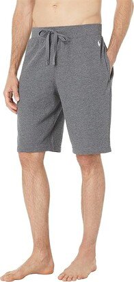 Midweight Waffle Sleep Shorts (Charcoal Heather/Nevis) Men's Pajama