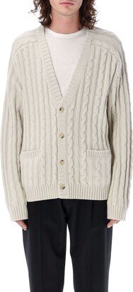 Cable knit cardigan-AB