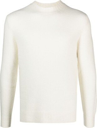 Knitted Wool-Blend Jumper