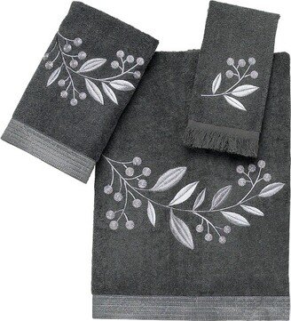 Madison 3 Pc Towel Set - Granite