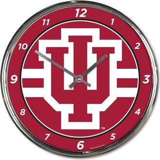 Wincraft Indiana Hoosiers Chrome Wall Clock