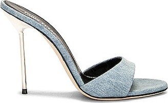 Lidia Mule Heel 105 in Blue