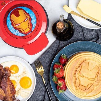 Uncanny Brands Marvel Iron Man Waffle Maker